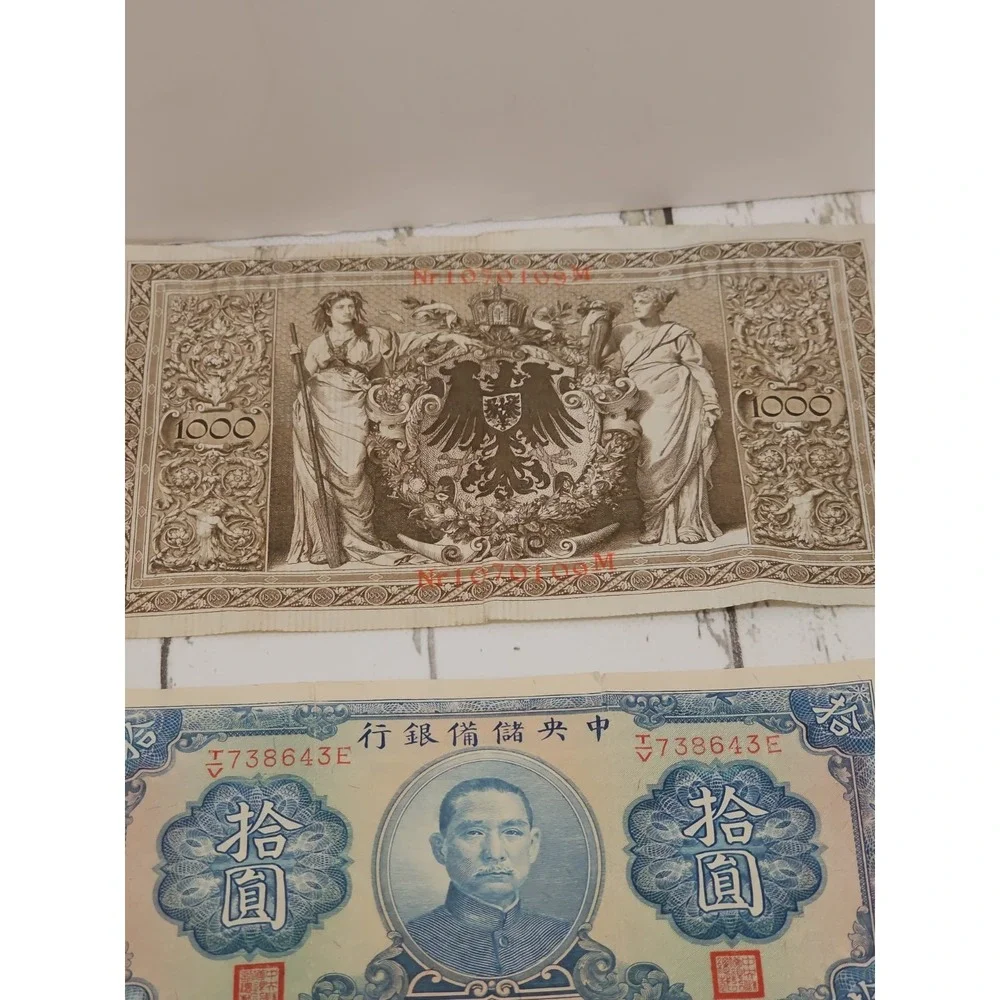 Lot Of Miscellaneous Bank Notes Early 1900s - Mid 1900s